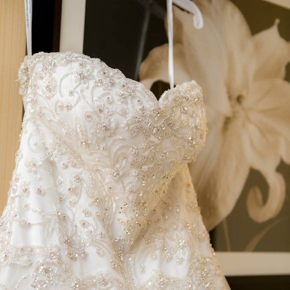 Jasmine Coutour Bridal Gown Ivory - Picture 5 of 6
